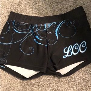 Lions cheer company practice spandex YOUTH LARGE